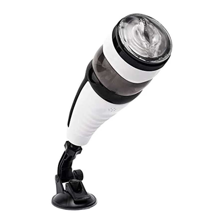 2023 New Automatic Male Masturbators - Upgraded 7 Vibration & Suction Hands Free Pocket Pussy Male Stroker with 3D Realistic Tex