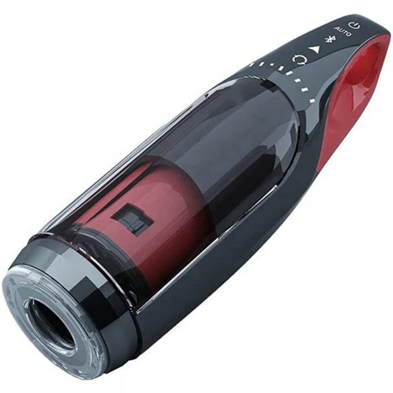 Male Masturbation Cup Male Intelligent Toy Automatic Heating and Telescopic Rotating Aircraft Cup Electric Masturbation Cup Sex Toys for Men,Black,Aircraft Cup Stickers Sexy