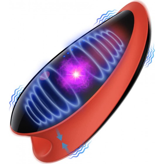 Air Pulse Automatic Male Masturbator Cup Penis Vibrator, Zcsouya Squeezable Male Masturbators Sex Toy Penis Stroker Trainer With 7 Vibrating For Men's Masturbation Pleasure,Adult Male Sex Toys For Men