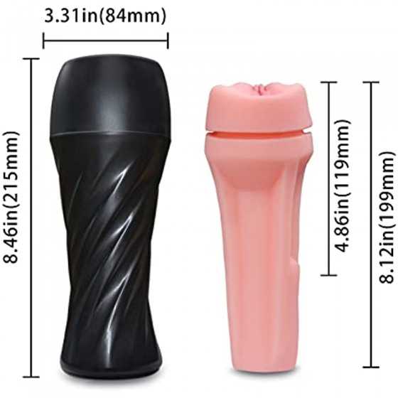 Male Masturbation Cup, Realistic Textured Vaginal Pussy, Super Soft Male Masturbation Stroker, Adult Sex Toys
