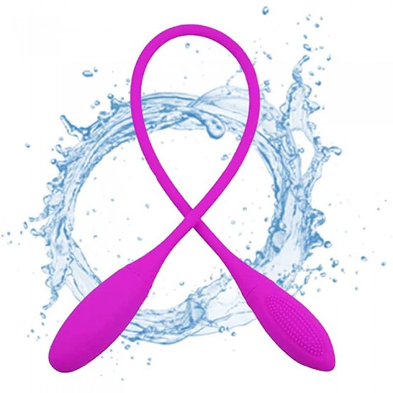 Realistic Dildo Dual Headed Vibrator G-Spot Dildo Vibrator - Dildo Wireless Vibrator Silicone Massager for Women, Rechargeable D