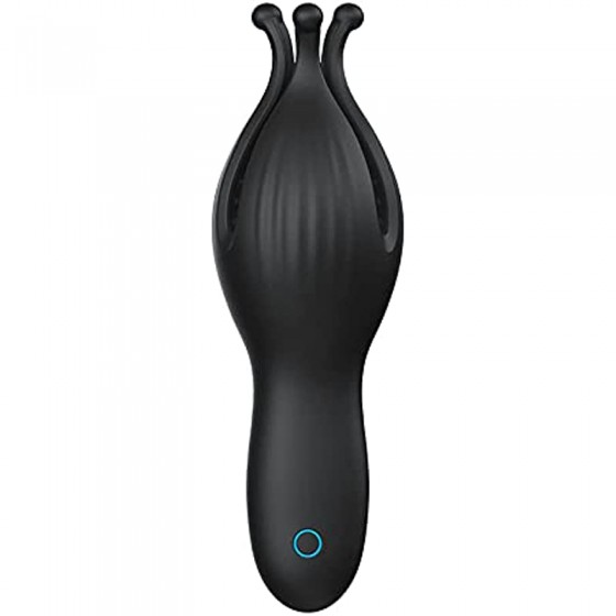 WiMiFar Octopus Masturbator Cup for Men, 10 Speed Vibrating Aircraft Cup Glans Stamina Trainer Vibrator Penis Massager, Enlarge Stimulator Delay Lasting Male Sex Toy