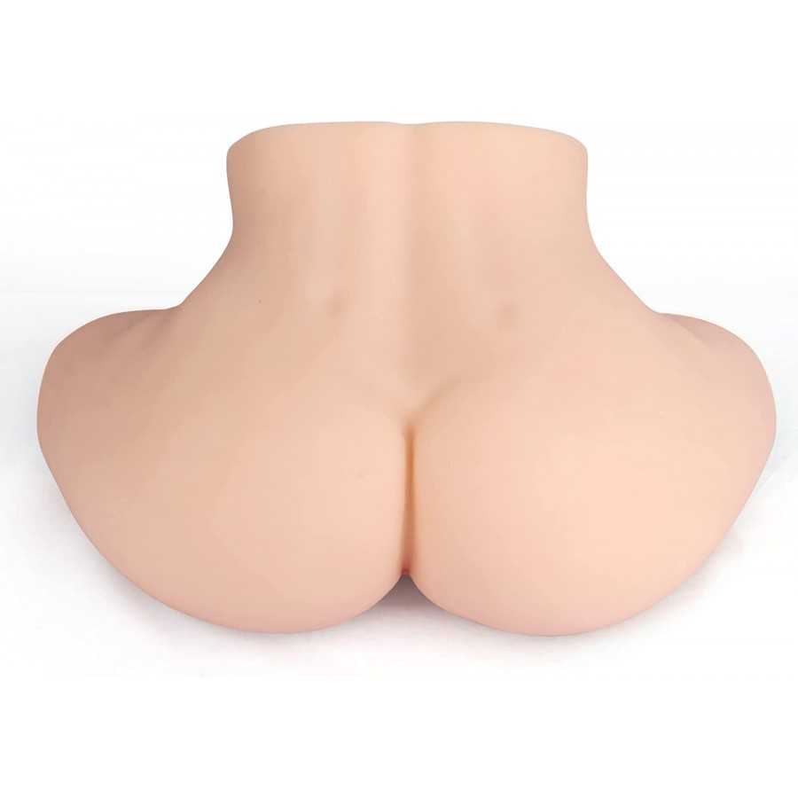 33LB Life Size Sex Doll Big Butt Male Masturbator with Realistic Virgin Torso Pocket Pussy Ass Anal Sex Love Doll Doggy Doll for