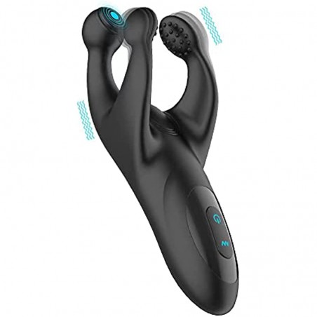 Vibrating Male Masturbators 10 Mode Vibrator Flapping Penis Massager Rechargeable Adult Sex Toy for Men Prolong Endurance