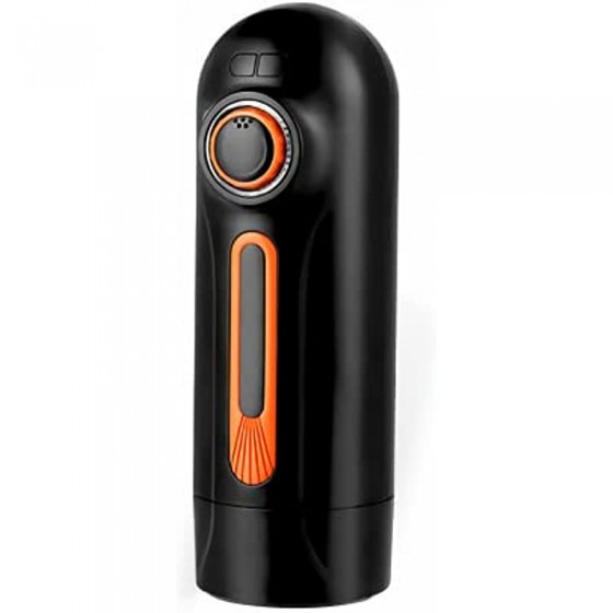 Pearlsvibe Automatic Male Masturbator, Adult Male Sex Toys with 10-Pattern Vibrating & 4-Speed Suction for Penis Stimulation, Smart Heating & one-Touch Climax Function for Men
