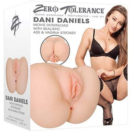 Tolerance Dani Daniels Movie Download with Realistic Ass & Vagina Stroker Masturbator - Beige