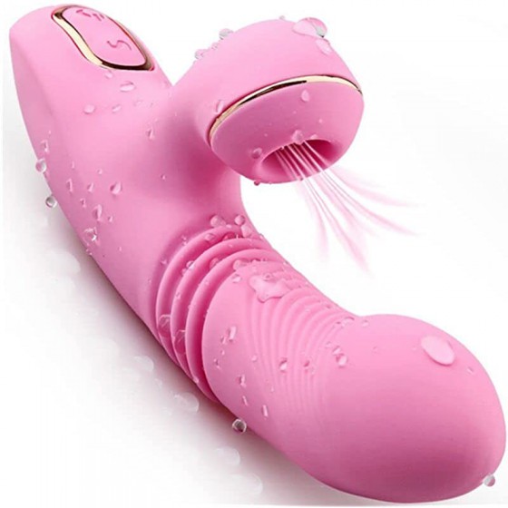 G-Spot Vibrator and Sucking...