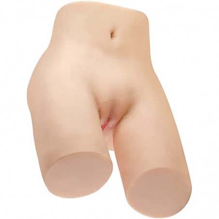 24 lbs Realistic Male Masturbator with Virgin Pussy and Anus, Life Size Pussy Ass Masturbator Sex Toys for Male Masturbation