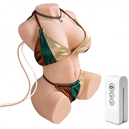 15.14LB BBW Love Doll Stroker Sucting Vibrating Female Torso Sex Doll Ass Vagina Boobs Sex Toy for Men Male Masturbator  Realistic Pussy Sexdolls