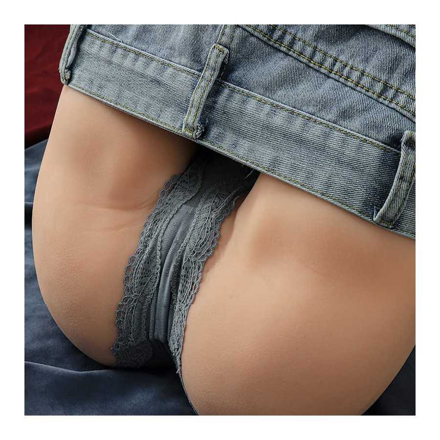 EXDOLL Male Masturbator Stroker Sex Toy TPE Pelvis with Tight,Female Torso Hip Big Butt Adult Male Sex Toys for Men Masturbation