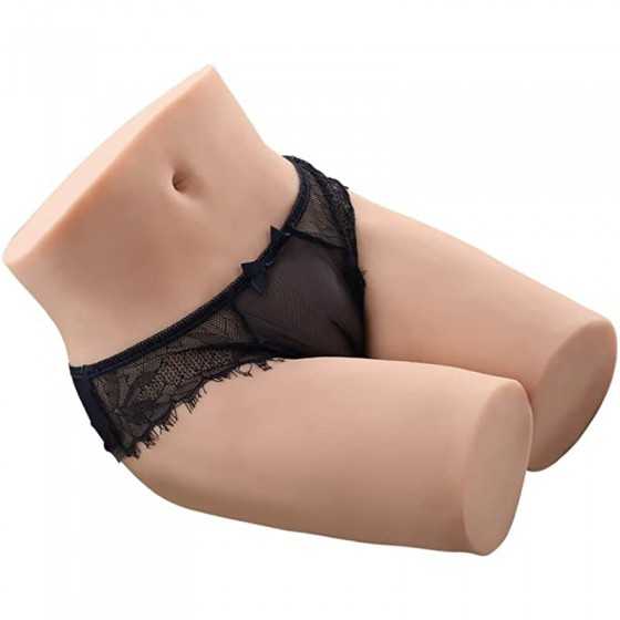daomo Adult Sized Vibrating Sex Doll: Realistic Male Masturbators Stroker Sex Torso Toy with Pocket Pussy Ass for Mens Masturbat