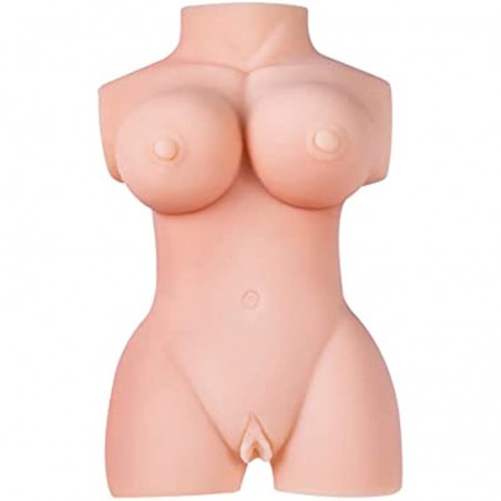 4.5 LB Sex Doll Male Masturbator Toy with Realistic Boobs & Pussy Ass Stroker, 3 in 1  Female Torso Male Sex Toy for Vagina Anal Breast Sex Men Orgasm