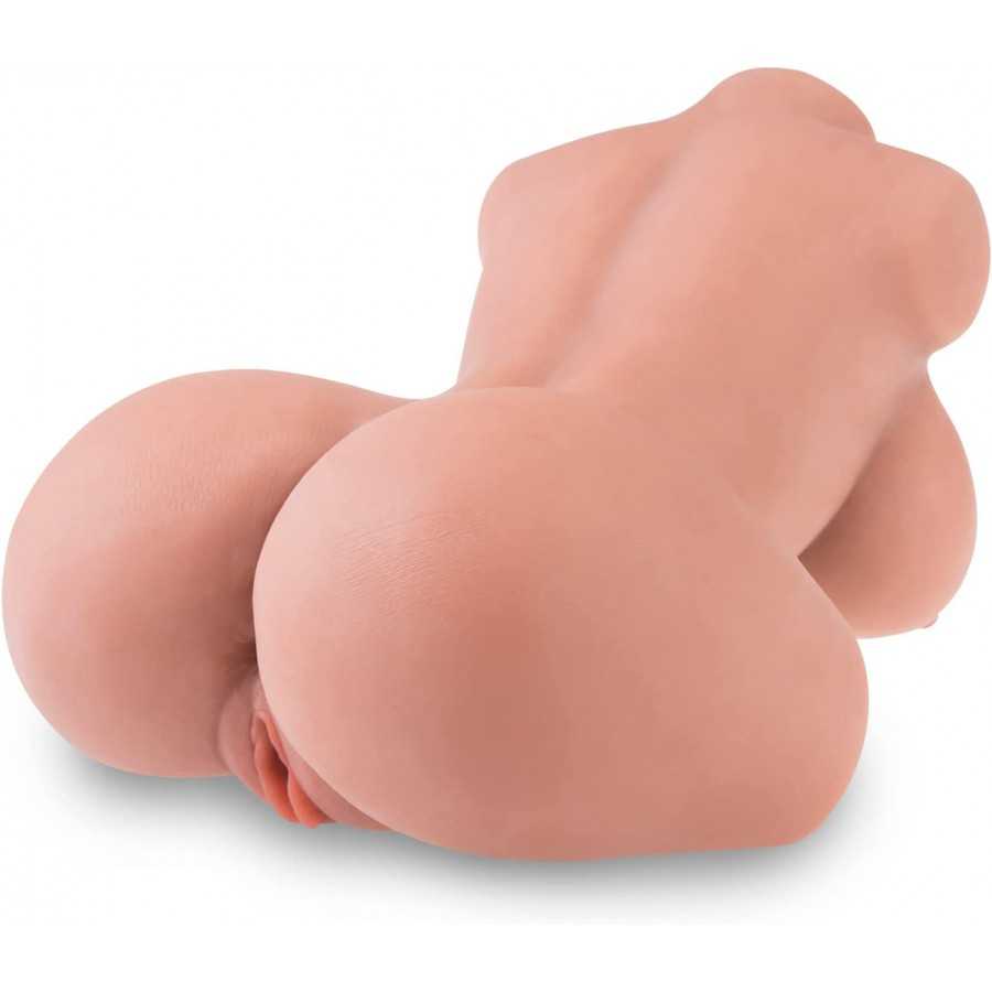 Male Masturbator Sex Doll for Men, Female Torso Sex Doll Love Doll with Realistic Boobs Vagina Anus,12.9lb Pocket Pussy Sex Doll