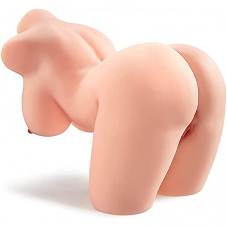 18Lb Big Sex Doll with Big Boobs Fat Butt and Flexible Legs, Goyha Torso Doll Male Masturbators for Doggy Style Men Masturbation, Male Torso Sex Toy for Men