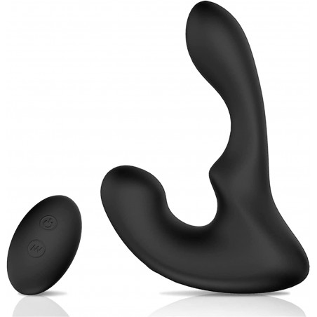 PHANXY Wave-Motion Vibrating Prostate Massager Remote Controlled 9 Speeds G-Spot Vibrator Anal Sex Toy for Men, Women and Couple