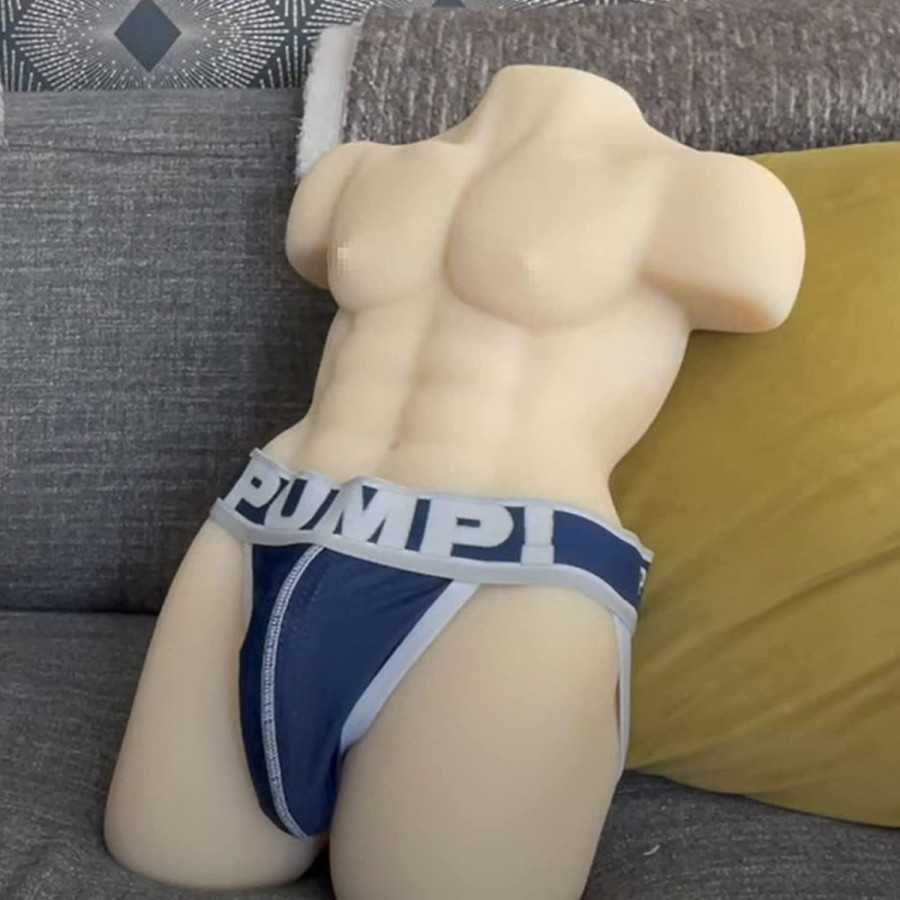 TANTALY 19.8LB Shemale Sex Doll Torso Lifelike Transsexual Love Dolls with 7 inch Penis Adult Pleasure Sex Toy Silicone Realisti