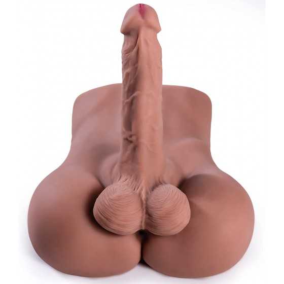Male Torso Sex Doll for Women Female Sex Love Doll with Realistic Huge Dildo and Tight Anal for Women Masturbation Couple Sex Fu