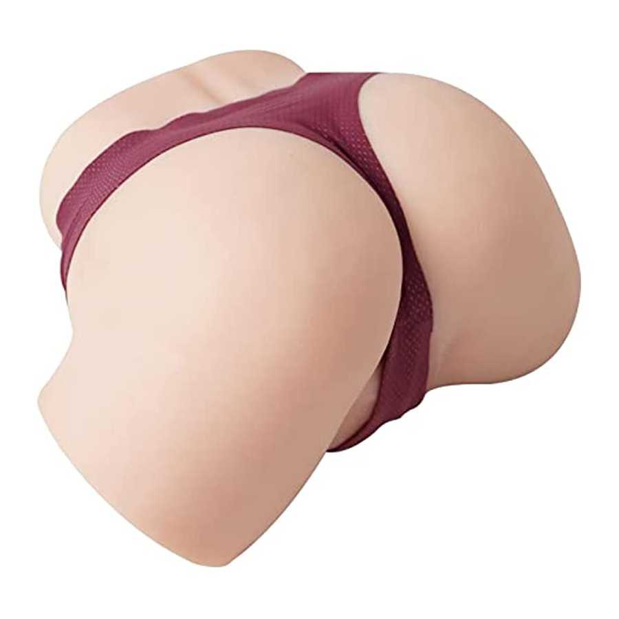 HONEYBUNNY Male Sex Toy for Men Masturbator Realistic Butt 3D Vagina Anal Pocket Pussy Adult Female Torso Ass Lifelike Men’s Sex
