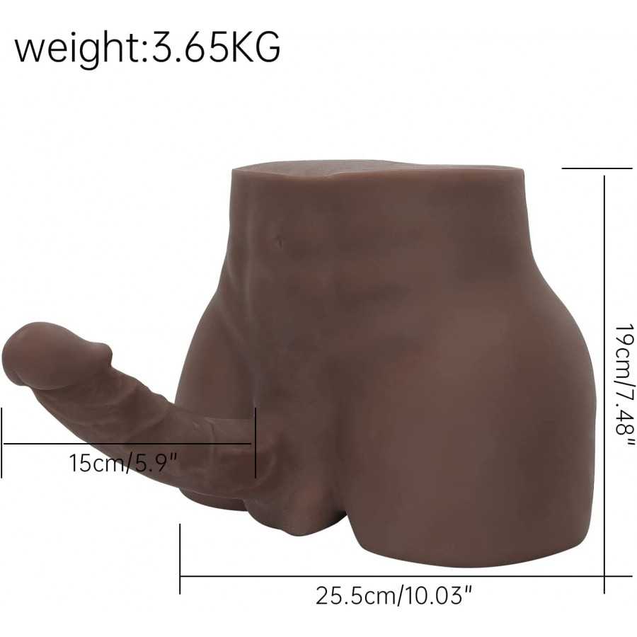 bsqipsd Men's Penis Huge Dildos, 3D Realistic Masturbator，Flexible Dildo and Tight Anal Entry, Lifelike Sex Toys for Women ，Sexy