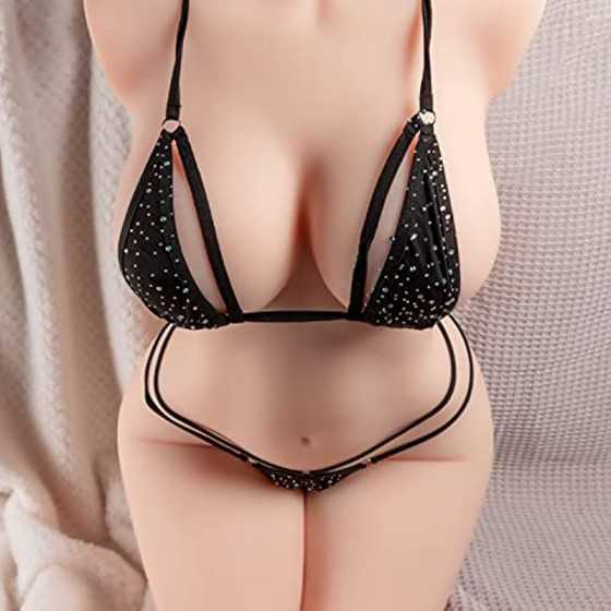 Large Sex Dolls for Men, 51.8LB Life Size Sex Doll Male Masturbator with Realistic Boobs Tight Vagina & Anus, Lifelike Female To