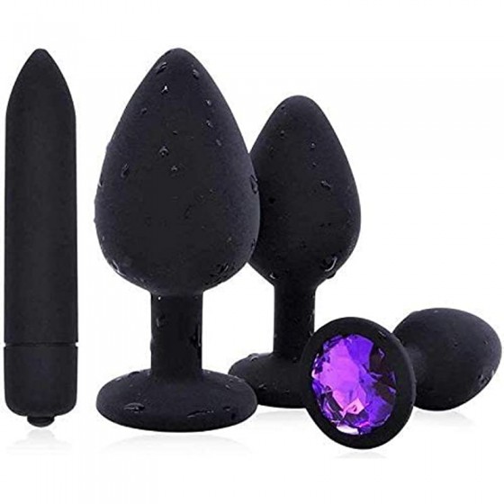 Anal Plug Vibrator with...