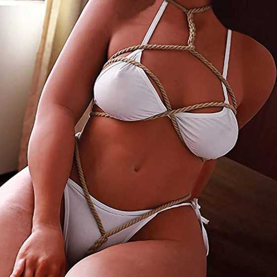 Adult Sex Doll Solid TPE Silicone Women Torso Full Size Sex Doll with Metal Skeleton Dolls Sex Life Size Sex Doll for Men Full B