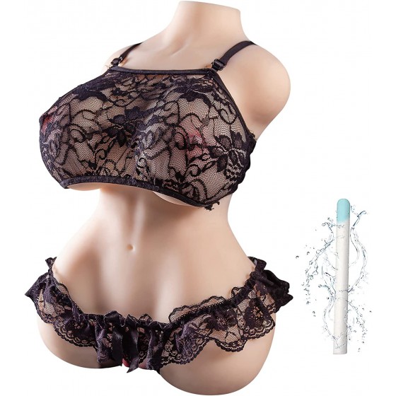 Sex Doll for Men,Male Masturbator Full Life Size Love Doll, Realistic Pocket Pussycats with Vagina & Anal, Doggy-Style Blowj