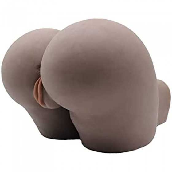 Daomo 19.4 LB Pocket Pussy Stroker TPE Life-Size Sex Doll with Tight Ribbed Vaginal & Anal Canal, Life-Sized Butt & Pussy Adult 