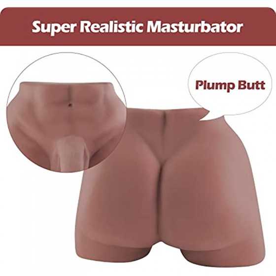 Male Torso Sex Doll for Women Female Sex Love Doll with Realistic Huge Dildo and Tight Anal for Women Masturbation Couple Sex Fu