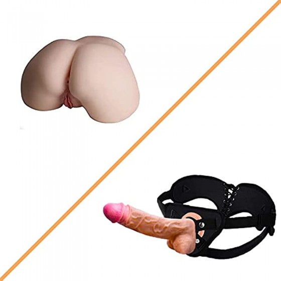 13LB Sex Doll & Strap-on...