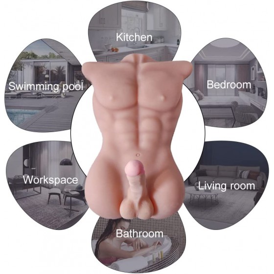 Dildo Male Sex Doll with...