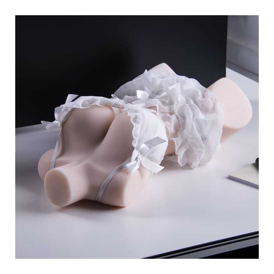 Adult Sex Doll Male Apparatus with Realistic Chest Realistic Vagina Anal Optional Anal, 14.3lbs (6.5KG) Real Female Torso Adult 