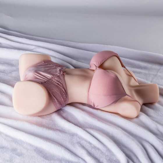 Adult Sex Doll Male Apparatus with Realistic Chest Realistic Vagina Anal Optional Anal, 14.3lbs (6.5KG) Real Female Torso Adult 