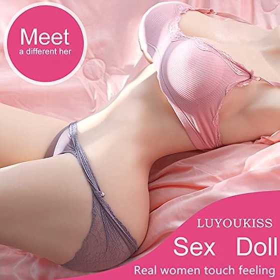 20LB Sex Doll for Male Masturbator Adult Sex Doll Toys, Female Sex Doll Torso with Realistic Boobs Vagina Anus Pocket Pussy Sex 