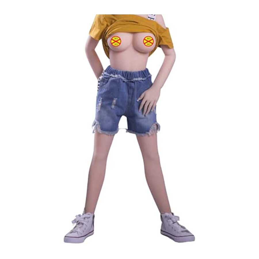 Miyabitors TPE Solid Sex Doll Full Body Lifelike Love Doll Adult Love Doll Male Masturbation Sex Toys with Flexible Metal Skelet