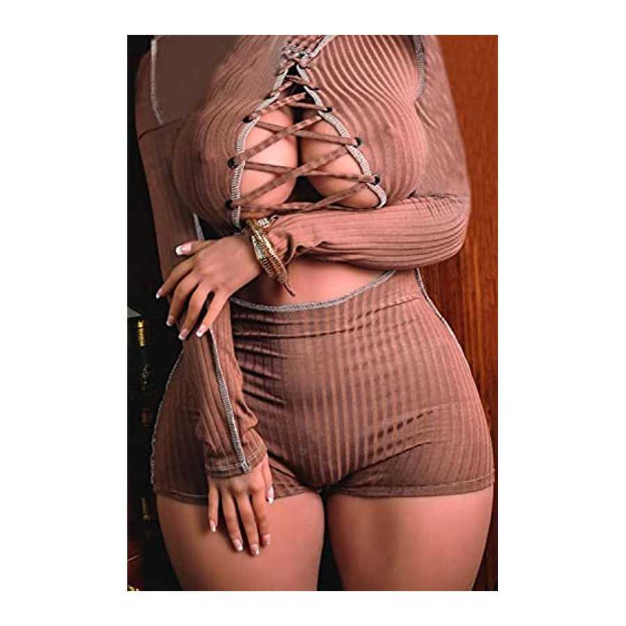 Realistic Women's Torso Sex Doll TPE Silicone Doll Sex Full Body Love Doll Life Size for Men Full Size Big Boobs Sex Doll Adult 