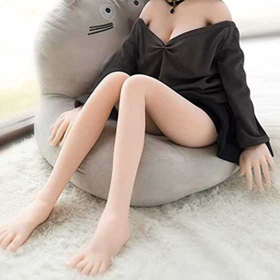 TPE Silicone Sex Doll Big Breasts Sex Doll Full Size Female Torso Sex Toys Men Sex Doll with Standing Feet Life Size for Men Na