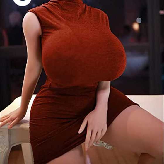 5.34ft Realistic Full Body Silicone Sex Doll with Huge Butt and Boobs for Men's Sexual Pleasure,US Shipments