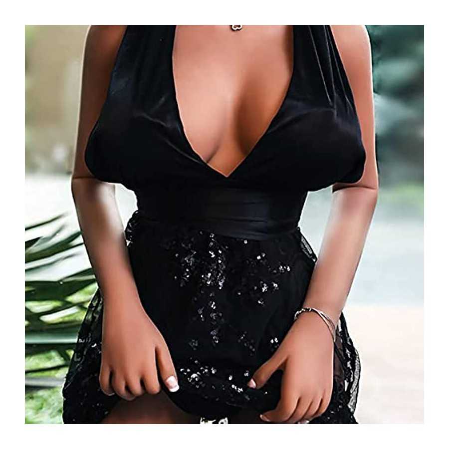 Life Full Size Sex Doll 5.2ft Women Torso Love Dolls Pussy Ass with Realistic Vaginal Anal and Soft Big Breasts, Lifelike Sex To