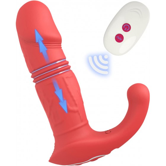 Anal Vibrator Thrusting,...