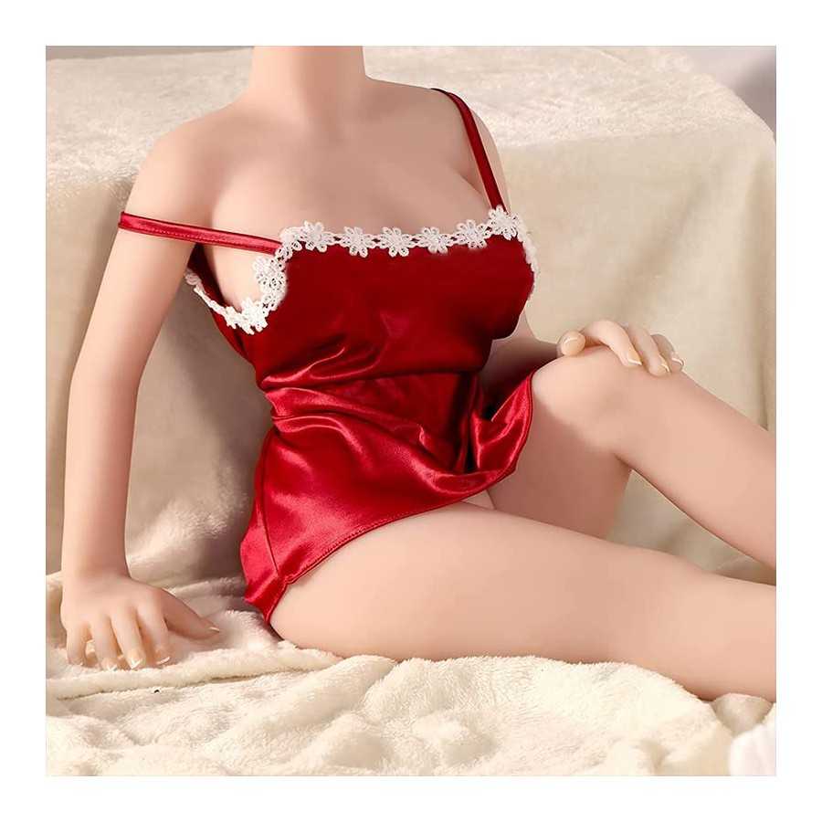 Life Size Sex Doll for Men Real Sex Dolls Big Breasts Full Body TPE Silicone Sex Doll Lifelike Women Torso Dolls Sex Love Doll A