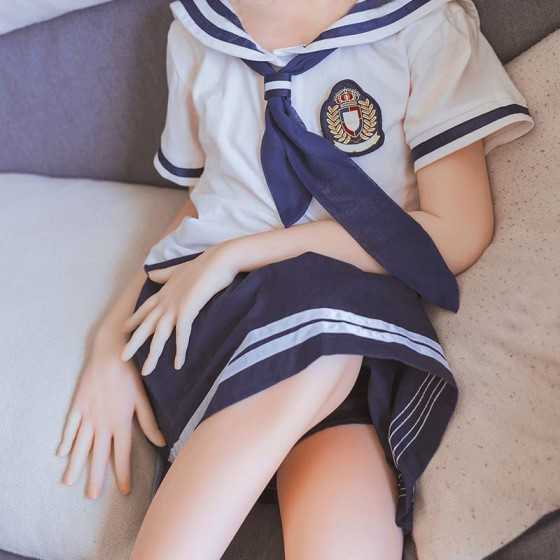 Sex Doll Flat Chest Love Doll Life Size for Men Full Size Small Breasts Sex Doll TPE Silicone Full Body Women' Torso Lifelike Se