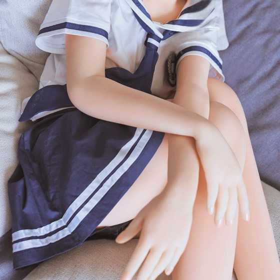 Sex Doll Flat Chest Love Doll Life Size for Men Full Size Small Breasts Sex Doll TPE Silicone Full Body Women' Torso Lifelike Se