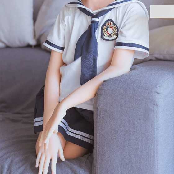 Sex Doll Flat Chest Love Doll Life Size for Men Full Size Small Breasts Sex Doll TPE Silicone Full Body Women' Torso Lifelike Se