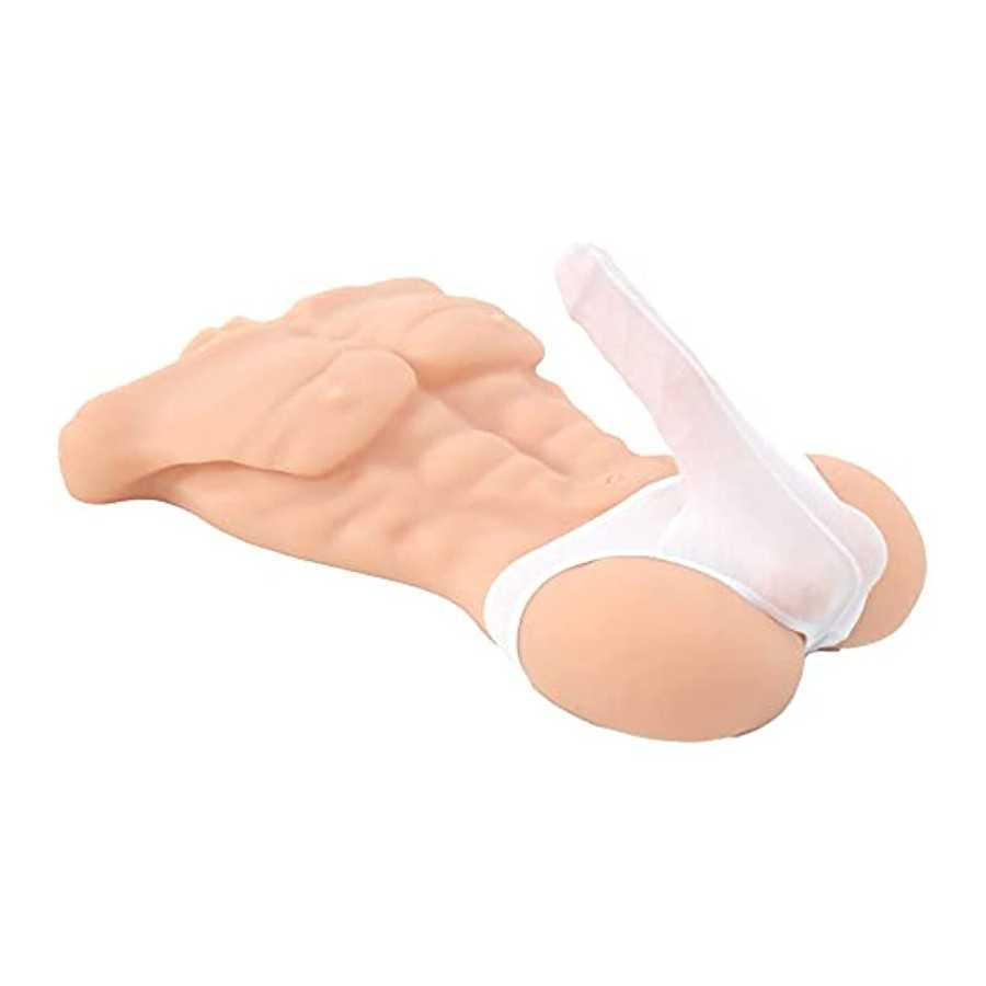 Lifelike Sex Doll Women Masturbator Realistic Big Butt Pocket Pussy Ass with Vagina Anal Sex Stroker, Male Body Torso Hip Adult 