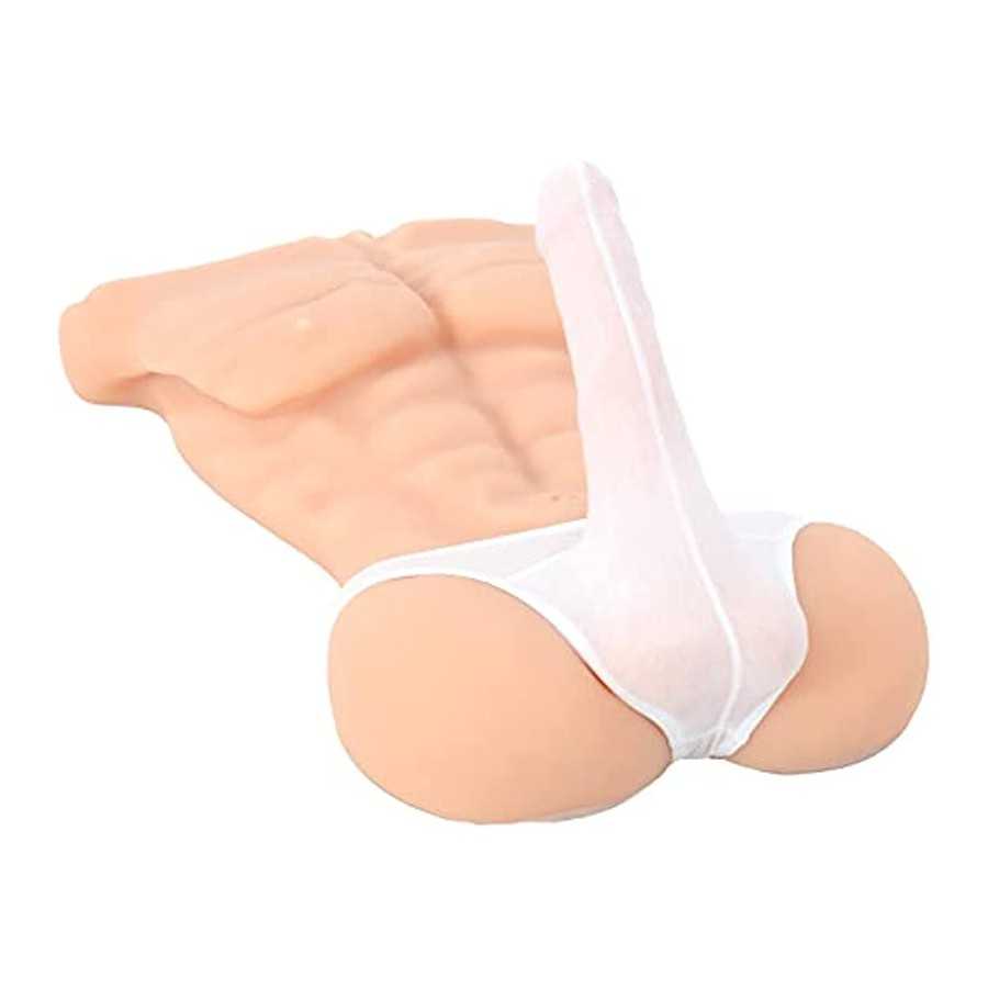 Lifelike Sex Doll Women Masturbator Realistic Big Butt Pocket Pussy Ass with Vagina Anal Sex Stroker, Male Body Torso Hip Adult 