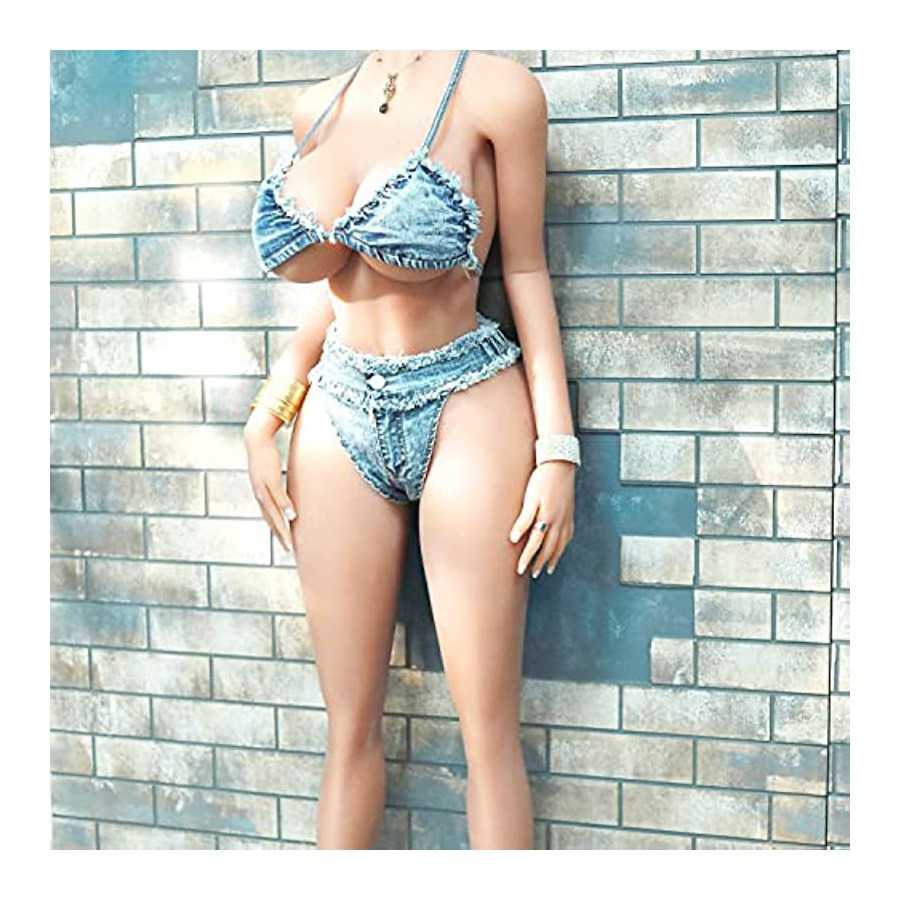 Silicone Doll Women's Torso Big Boobs Sex Doll TPE Sex Female Doll Torso Sex Life Size Sex Doll Life Like Full Size Doll Love Se