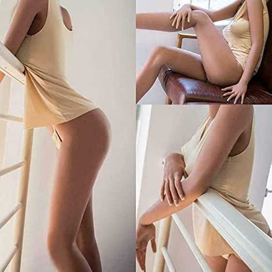 Real Sex Dolls Lifelike Full Size Women Torso Sex Doll Life Size for Men TPE Silicone Sex Doll with Standing Feet Adult Sex Toy 