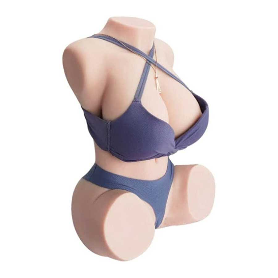 15LB Sex Doll Male Masturbator, Torso Doll Lifelike Pocket Pussy Ass Adult Sex Dolls for Men Masturbation, ,3D Realistic Texture