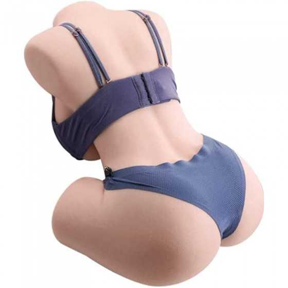15LB Sex Doll Male Masturbator, Torso Doll Lifelike Pocket Pussy Ass Adult Sex Dolls for Men Masturbation, ,3D Realistic Texture